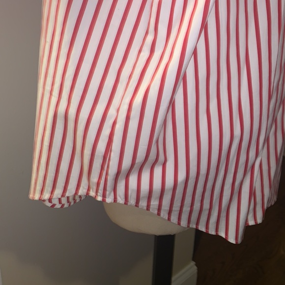 Ralph Lauren red/white striped dress shirt - Picture 3 of 7
